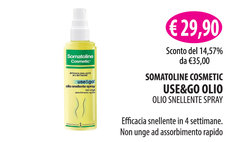 Somatoline Cosmetic Olio snellente spray