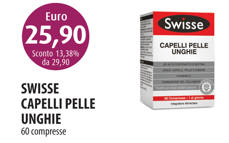 swiss per capelli e unghie