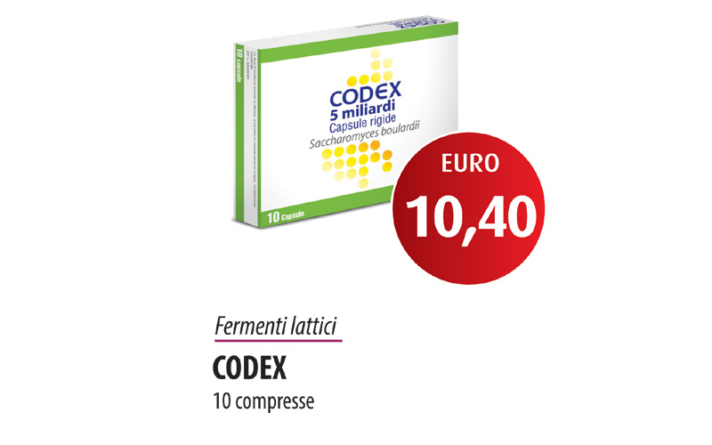 Codex 10 Compresse