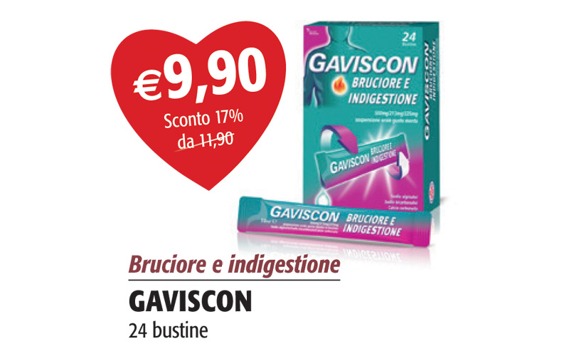 Gaviscon 24 bustine