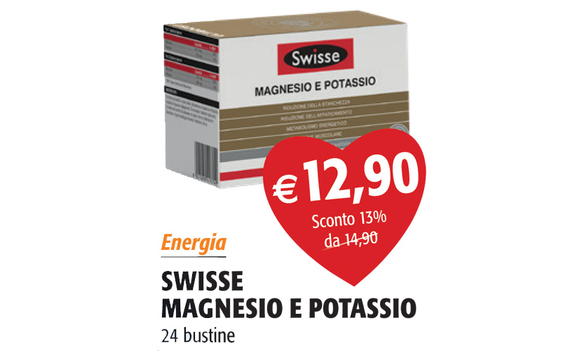 Swisse Magnesio e Potassio 24 bustine