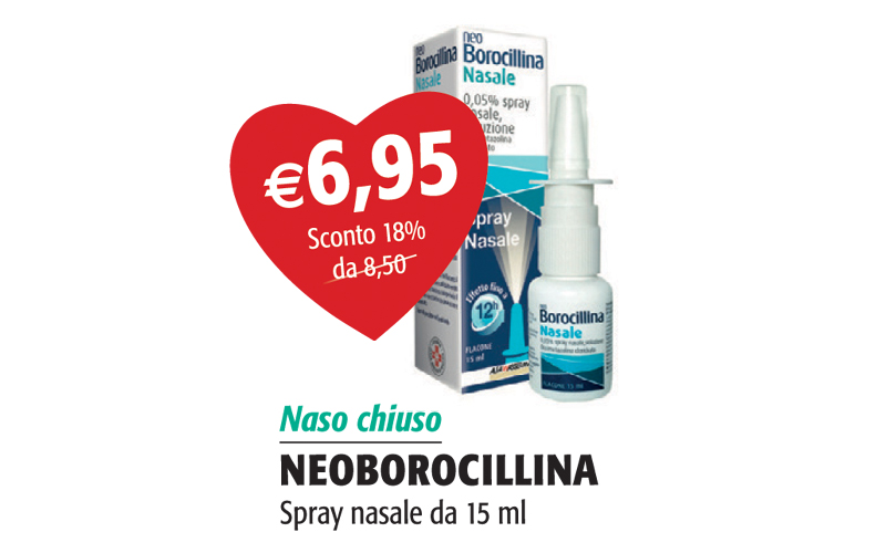Neoborocillina Spray Nasale da 15 ml